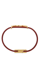 Opyum Bracelet in Leather and Metal